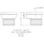 FloPlast Offset Pan Connector - 14 Degree White