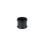 FloPlast Ring Seal Soil Coupling Double Socket - 110mm Black