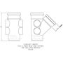 FloPlast Ring Seal Soil Branch - 135 Degree x 110mm White