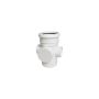 FloPlast Ring Seal Soil Access Pipe Single Socket - 110mm White