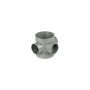 FloPlast Solvent Weld Soil Short Boss Pipe - 110mm Grey
