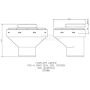FloPlast Ring Seal Soil Manifold - 110mm Grey