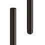 Lindab Steel Downpipe - 100mm x 3mtr Black