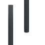 Lindab Steel Downpipe - 75mm x 3mtr Anthracite Grey