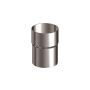 Lindab Magestic Steel Downpipe Connector - 100mm Galvanised
