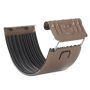 Galeco Steel Gutter Union - 135mm Copper Effect
