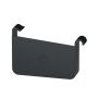 Galeco Square Steel Gutter Kit Black - 125mm Diameter
