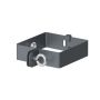 Galeco Square Steel Offset Downpipe Kit Grey - 80mm Diameter