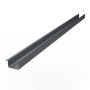Galeco Square Steel Gutter Kit Graphite Grey - 125mm Diameter