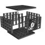 Rainsmart 65 Tonne Shallow Soakaway Crate Flat-Packed with Membrane - 0.13 Cubic Metres