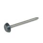 Plastic Headed Nails - 50mm Anthracite Grey - Box of 100