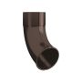 Lindab Steel Downpipe Shoe - 87mm Coffee Brown