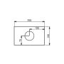 Lindab Magestic Steel Regular Water Hopper - 75mm Galvanised