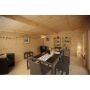 Mendip Log Cabin - 24kg Polyester Felt No Underlay Double Glazed - 5000mm x 4000mm