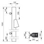 Lindab Steel Vandal Reinforced Pipe with Raised Leaf Trap - 102mm x 2mtr Matte Black