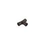 FloPlast Push Fit Waste Tee - 32mm Black