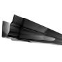 Cast Iron Moulded Ogee Gutter - 125mm x 1829mm Black