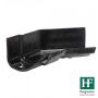 Cast Iron Ogee Gutter Internal Angle - 135 Degree x 125mm Black