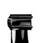 Cast Iron Square Eared Downpipe - 100mm x 914mm Black