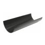 FloPlast Half Round Gutter - 112mm x 4mtr Anthracite Grey