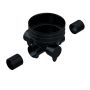 Inspection Chamber Base - 450mm Diameter with 150mm Channel & 150mm Inlets