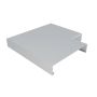 Aluminium Coping for 241-300mm Wall - 135 Degree Angle - 360mm Painted