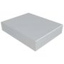 Aluminium Coping Stop End for 141-200mm Wall - 260mm Painted