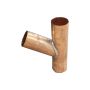 Copper Large Round Downpipe Branch - 100mm