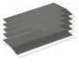 FloPlast Shiplap Cladding - 150mm x 5mtr Anthracite Grey Woodgrain - Pack of 5