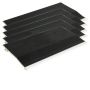 FloPlast Shiplap Cladding - 150mm x 5mtr Black Ash Woodgrain - Pack of 5