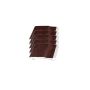 FloPlast Shiplap Cladding - 150mm x 5mtr Rosewood - Pack of 5