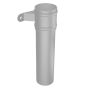 Cast Aluminium Round Downpipe - 63mm x 0.5mtr PPC