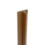 Composite Slatted Cladding Joint Trim - 3.6mtr Spiced Oak