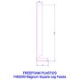 200mm Agate Grey Woodgrain Fascia Board - 18mm x 5mtr
