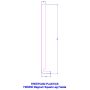 300mm White Woodgrain Fascia Board - 18mm x 5mtr