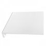 200mm White Woodgrain Fascia Capping Board - 10mm x 5mtr - Pack of 2