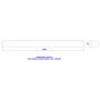 White Woodgrain Fascia Double Ended Corner Trim - 600mm