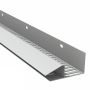 White Soffit Vent Strip - 50mm x 2.5mtr