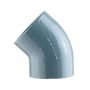 Halifax Cast Iron Drainage Short Radius Bend - 45 Degree x 150mm