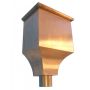 Copper Gutter Victoria Hopper - 80mm