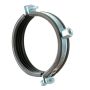 Cast Iron Soil Zinc Plated Rubber Lined Bismat Bracket - 50mm