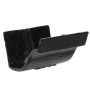 Cast Iron Ogee Gutter Union - 115mm Black