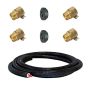 Pre-Insulated Plumbing Pipe Kit - 25mm x 10mtr