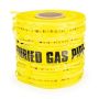 Detectable Underground Warning Mesh - Gas Main 230mm x 100mtr