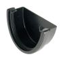 FloPlast Cast Iron Effect Deepflow/ Hi-Cap Gutter External Stopend - 115mm x 75mm