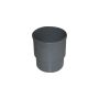 FloPlast Deepflow/ Hi-Cap Downpipe Socket - 80mm Grey