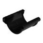 Galeco Industrial Gutter Union - 150mm Black
