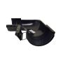 Galeco Steel Gutter Internal Angle - 90 Degree x 120mm Black