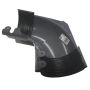 Galeco Steel Gutter Internal Adjustable Angle - 100 to 165 Degree x 135mm Graphite Grey