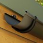 Galeco Steel Gutter Small Shed Pack Apex Style Roof - 6x4 to 10x8 Black